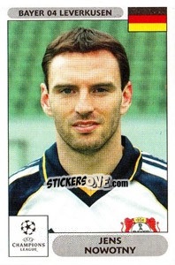 Sticker Jens Nowotny - UEFA Champions League 2000-2001 - Panini