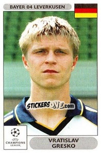Sticker Vratislav Gresko - UEFA Champions League 2000-2001 - Panini