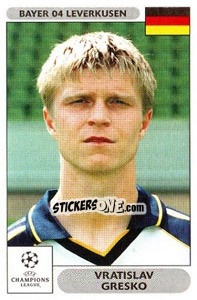 Sticker Vratislav Gresko - UEFA Champions League 2000-2001 n. 46 - Panini