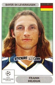 Sticker Frank Hejduk - UEFA Champions League 2000-2001 n. 47 - Panini