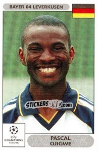 Sticker Pascal Ojigwe - UEFA Champions League 2000-2001 - Panini