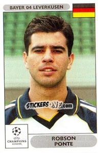 Sticker Robson Ponte - UEFA Champions League 2000-2001 n. 49 - Panini