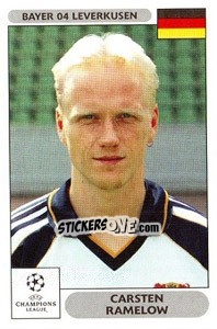 Sticker Carsten Ramelow - UEFA Champions League 2000-2001 - Panini