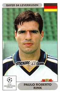 Sticker Paulo Roberto Rink - UEFA Champions League 2000-2001 n. 57 - Panini