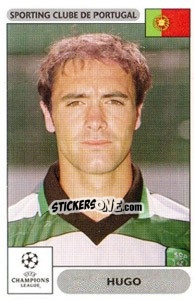 Sticker Hugo - UEFA Champions League 2000-2001 n. 65 - Panini