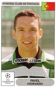 Sticker Pavel Horvath - UEFA Champions League 2000-2001 n. 70 - Panini