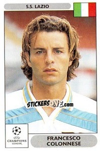 Cromo Francesco Colonnese - UEFA Champions League 2000-2001 - Panini