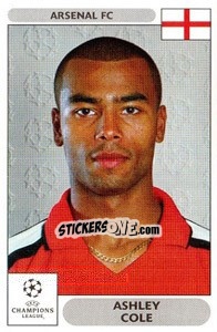 Figurina Ashley Cole - UEFA Champions League 2000-2001 - Panini