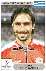 Sticker Ilias Poursanidis - UEFA Champions League 2000-2001 n. 119 - Panini
