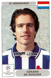 Sticker Gerard de Nooijer - UEFA Champions League 2000-2001 n. 138 - Panini