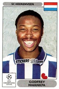 Sticker Godfrey Nwankpa - UEFA Champions League 2000-2001 n. 141 - Panini