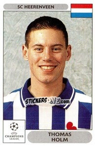 Sticker Thomas Holm - UEFA Champions League 2000-2001 - Panini