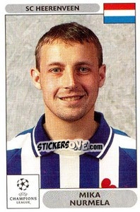 Cromo Mika Nurmela - UEFA Champions League 2000-2001 - Panini