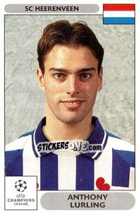 Sticker Anthony Lurling - UEFA Champions League 2000-2001 n. 149 - Panini