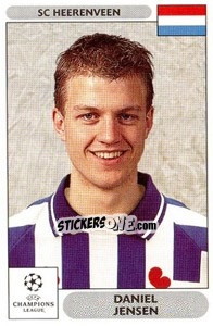 Figurina Daniel Jensen - UEFA Champions League 2000-2001 - Panini