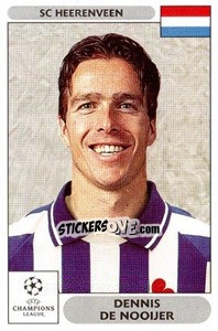 Sticker Dennis de Nooijer - UEFA Champions League 2000-2001 n. 151 - Panini