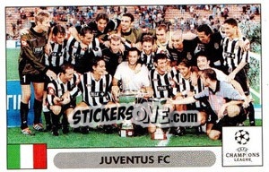 Sticker Juventus FC team