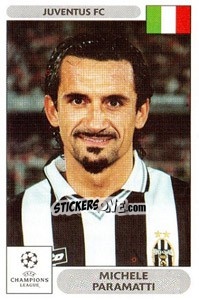 Sticker Michele Paramatti - UEFA Champions League 2000-2001 n. 178 - Panini