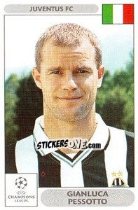 Sticker Gianluca Pessotto - UEFA Champions League 2000-2001 n. 180 - Panini