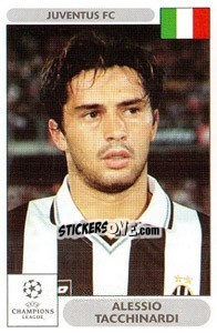 Sticker Alessio Tacchinardi - UEFA Champions League 2000-2001 - Panini