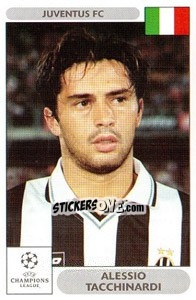Sticker Alessio Tacchinardi - UEFA Champions League 2000-2001 n. 183 - Panini