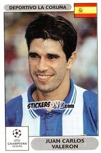 Sticker Juan Carlos Valeron - UEFA Champions League 2000-2001 - Panini