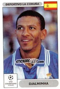 Sticker Djalminha - UEFA Champions League 2000-2001 n. 205 - Panini
