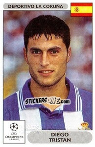 Sticker Diego Tristan - UEFA Champions League 2000-2001 - Panini