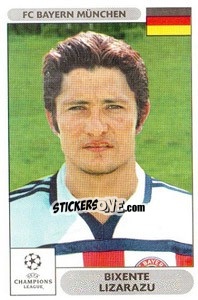 Sticker Bixente Lizarazu - UEFA Champions League 2000-2001 n. 220 - Panini
