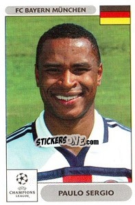 Sticker Paulo Sergio - UEFA Champions League 2000-2001 n. 227 - Panini