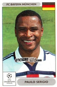 Sticker Paulo Sergio - UEFA Champions League 2000-2001 - Panini