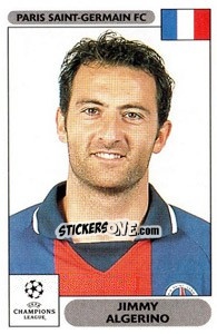 Sticker Jimmy Algerino - UEFA Champions League 2000-2001 - Panini