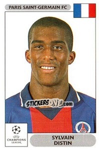 Sticker Sylvain Distin - UEFA Champions League 2000-2001 n. 232 - Panini