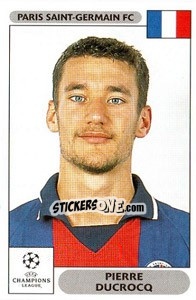 Sticker Pierre Ducrocq - UEFA Champions League 2000-2001 n. 238 - Panini