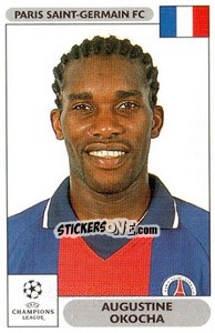 Sticker Augustine Okocha - UEFA Champions League 2000-2001 n. 240 - Panini