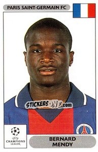 Sticker Bernard Mendy - UEFA Champions League 2000-2001 n. 245 - Panini