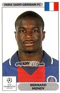 Cromo Bernard Mendy - UEFA Champions League 2000-2001 - Panini