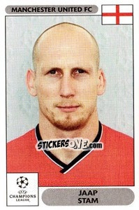 Sticker Jaap Stam - UEFA Champions League 2000-2001 n. 251 - Panini