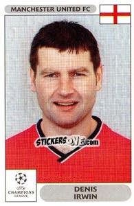 Sticker Denis Irwin