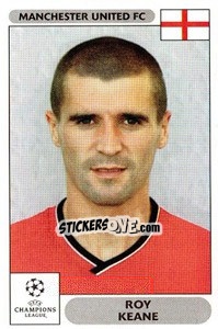 Sticker Roy Keane - UEFA Champions League 2000-2001 n. 257 - Panini