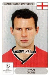 Sticker Ryan Giggs - UEFA Champions League 2000-2001 n. 260 - Panini
