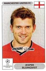Sticker Jesper Blomqvist - UEFA Champions League 2000-2001 n. 262 - Panini