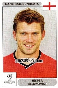 Figurina Jesper Blomqvist - UEFA Champions League 2000-2001 - Panini