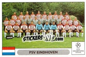 Sticker PSV Eindhoven team - UEFA Champions League 2000-2001 n. 267 - Panini