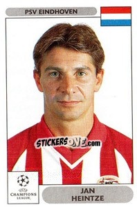 Sticker Jan Heintze - UEFA Champions League 2000-2001 - Panini