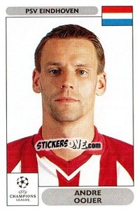 Sticker Andre Ooijer - UEFA Champions League 2000-2001 - Panini