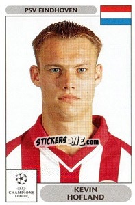 Sticker Kevin Hofland - UEFA Champions League 2000-2001 n. 275 - Panini