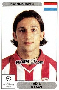 Sticker Adil Ramzi - UEFA Champions League 2000-2001 n. 280 - Panini