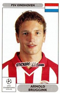 Sticker Arnold Bruggink - UEFA Champions League 2000-2001 n. 282 - Panini