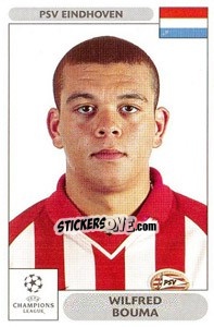 Sticker Wilfred Bouma - UEFA Champions League 2000-2001 n. 283 - Panini